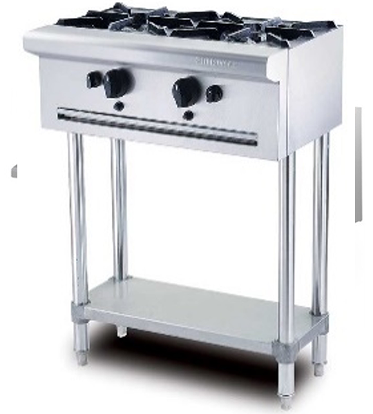 2 Open Burner With Standing