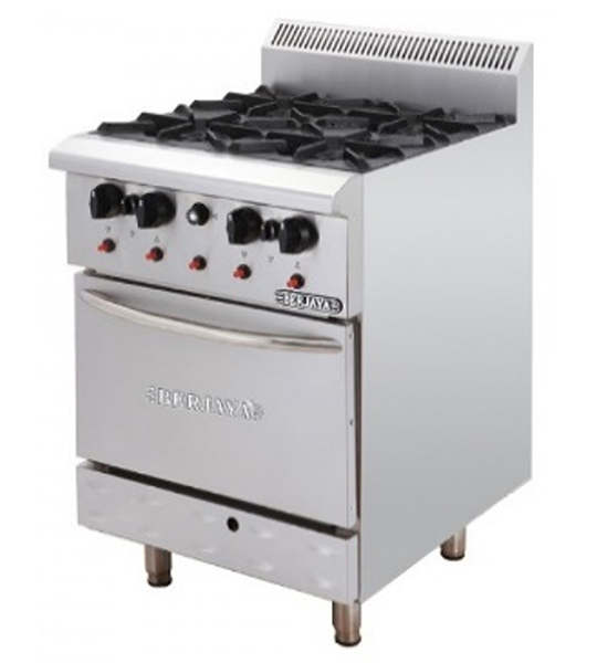 4 Open Burner With Oven